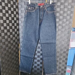 Men's Blue Denim Straight Jeans